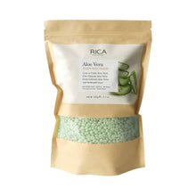 Încarcă imaginea în Galerie, Rica Aloe Vera Hard Wax Beads 150g - Ceara Profesionala Pentru Epilare Delicata