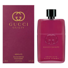 Încarcă imaginea în Galerie, Gucci Guilty Absolute Pour Femme este o creație semnată de casa de lux Gucci, realizată de parfumierul Alberto Morillas
