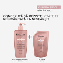 Încarcă imaginea în Galerie, Set Chroma Absolu Bain - Sampon Reincarcabil 500ml si Rezerva 500ml