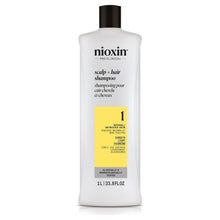 Încarcă imaginea în Galerie, Nioxin System 1 Shampoo 1000ml - Sampon Impotriva Caderii Parului