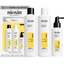 Încarcă imaginea în Galerie, Nioxin System 1 Kit 150+150+50ml - Set Impotriva Caderii Parului