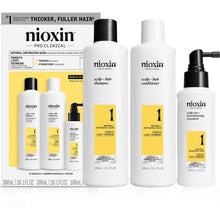 Încarcă imaginea în Galerie, Nioxin System 1 Kit XL 300ml+300ml+100ml - Impotriva Caderii Parului