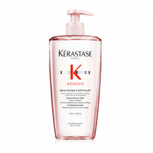 Încarcă imaginea în Galerie, Kerastase Genesis Bain Hydra-Fortifiant Sampon Pentru Par Gras Subtiat Reincarcabil 500ml - Beauty Lounge