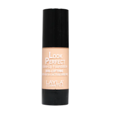 Încarcă imaginea în Galerie, Layla Cosmetics Look Perfect Foundation No 2 - Fond de Ten cu Efect de Lifting