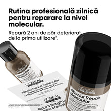 Încarcă imaginea în Galerie, L'Oreal Professionnel SE Absolut Repair Molecular - Set Travel Size DUO Sampon+Crema Leave-in