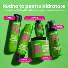 Încarcă imaginea în Galerie, Matrix Food For Soft XXL Big'N Soft este o spuma profesionala pentru styling, creata pentru toate tipurile si texturile de par uscat sau lipsit de volum.