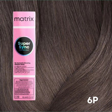Încarcă imaginea în Galerie, Matrix Super Sync Pre-Bonded 6P 90ml - Vopsea de Par Fara Amoniac Saten Inchis Piersica