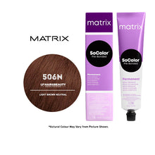 Încarcă imaginea în Galerie, Matrix Vopsea de Par Socolor 506N Extra Acoperire Blond Inchis Natural 90ml N