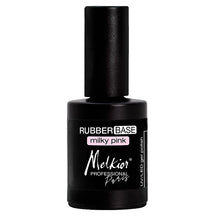 Încarcă imaginea în Galerie, Melkior Rubber Base Flexibil Milky Pink 15ml - Oja Semipermanenta