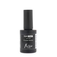 Încarcă imaginea în Galerie, Melkior Crystal Glossy Top Coat 15ml - Lac Protector UV/LED