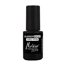 Încarcă imaginea în Galerie, Melkior Rubber Base Milky White 4.5ml - Lac de Baza Flexibil UV/LED