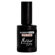 Încarcă imaginea în Galerie, Melkior Rubber Base Flexibil Pink Nude 15ml - Lac de Baza UV/LED cu Aderenta Mare