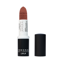 Încarcă imaginea în Galerie, Layla Cosmetics Immoral Mat Lipstick No 3 Aplomb - Ruj Intens Mat