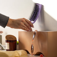 Încarcă imaginea în Galerie, Olivia Garden Finger Brush Medium Combo Lavender - Perie de Par Paddle Descurcare - Beauty Lounge