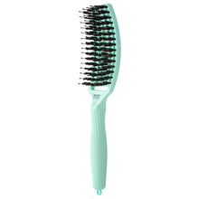 Încarcă imaginea în Galerie, Olivia Garden Finger Brush Medium Combo Verde Arctic - Perie de Par Paddle Descurcare - Beauty Lounge