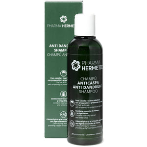 Pharma Hermetic Anti Dandruff Green Shampoo - Sampon Anti-Matreata 200ml