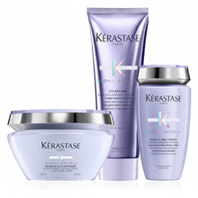 Încarcă imaginea în Galerie, Set Kerastase Blond Absolu - Sampon 250ml Tratament 250ml si Masca - Beauty Lounge