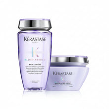 Încarcă imaginea în Galerie, Set Kerastase Blond Absolu - Sampon Bain Lumiere 250ml si Masca 200ml - Beauty Lounge