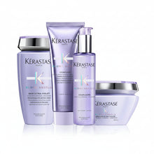 Încarcă imaginea în Galerie, Set Kerastase Blond Absolu - Sampon Ultra-Violet 250ml Balsam 250ml Masca 200ml si Ser 150ml - Beauty Lounge