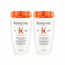 Încarcă imaginea în Galerie, Set Kerastase Nutritive 2 x Bain Satin Riche - Sampon 250ml - Beauty Lounge