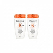 Încarcă imaginea în Galerie, Set Kerastase Nutritive 2 x Bain Satin - Sampon Hidratant 250ml - Beauty Lounge