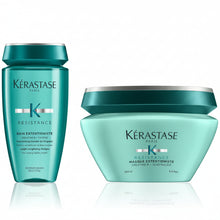 Încarcă imaginea în Galerie, Set Kerastase Resistance Extentioniste Sampon 250ml si Masca 200ml - Beauty Lounge