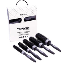 Încarcă imaginea în Galerie, Termix Evolution XL Set Perii Profesionale 5 Bucati (17–43mm) - Perii Pentru Volum si Styling - Beauty Lounge