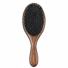 Încarcă imaginea în Galerie, Sibel Decopad Wooden Brush L - Perie Ovala din Lemn cu Peri din Mistret si Nylon