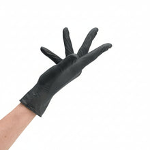 Încarcă imaginea în Galerie, Sibel Disposable Powder-Free Nitrile Gloves Black S 100pcs - Manusi Nitril Negre Fara Pudra