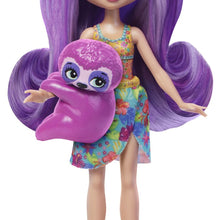 Încarcă imaginea în Galerie, Enchantimals Papusi si Animalute Sabindra Sloth si Hang