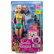 Încarcă imaginea în Galerie, Barbie You Can Be Anything Papusa Biologist Marin