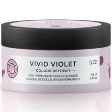 Încarcă imaginea în Galerie, Maria Nila Colour Refresh Vivid Violet 0.22 - Masca de Par Nuantatoare 100ml