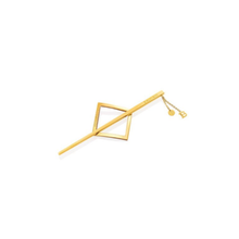 Încarcă imaginea în Galerie, Balmain Le Barrette Pour Cheveux Jewelery Gold SS21 - Agrafa