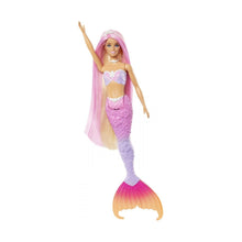 Încarcă imaginea în Galerie, Barbie Color Change Papusa Sirena cu Par Roz