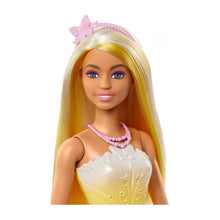 Încarcă imaginea în Galerie, Barbie Papusa cu Parul Blond si Galben