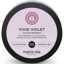 Încarcă imaginea în Galerie, Maria Nila Colour Refresh Vivid Violet 0.22 - Masca de Par Nuantatoare 100ml
