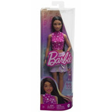 Încarcă imaginea în Galerie, Barbie Papusa Fashionista Bruneta cu Top cu Stelute