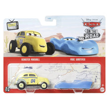 Încarcă imaginea în Galerie, Cars 3 Set 2 Masinute Metalice Gearsten Marshall si Marc Sondtimer