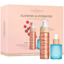 Încarcă imaginea în Galerie, Cocosolis Glowing and Hydrated Set - Aqua Filler-Effect 50ml si Aura Spray 100ml