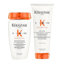 Încarcă imaginea în Galerie, Set Kerastase Nutritive - Sampon 250ml si Balsam 200ml