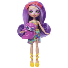 Încarcă imaginea în Galerie, Enchantimals Papusi si Animalute Sabindra Sloth si Hang