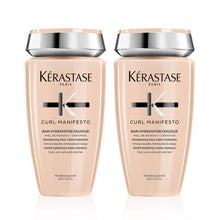 Încarcă imaginea în Galerie, Set Kerastase Curl Manifesto 2 x Bain Hydratation Sampon 250ml