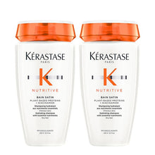 Încarcă imaginea în Galerie, Set Kerastase Nutritive 2 x Bain Satin - Sampon Hidratant 250ml