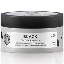 Încarcă imaginea în Galerie, Maria Nila Colour Refresh Black 2.00 - Masca de Par Nuantatoare 100ml
