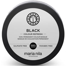 Încarcă imaginea în Galerie, Maria Nila Colour Refresh Black 2.00 - Masca de Par Nuantatoare 100ml