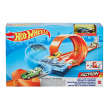 Încarcă imaginea în Galerie, Hot Wheels Circuit Rapid cu Lansator pentru Cascadorii si Masinuta Exclusiva