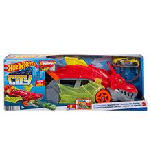 Încarcă imaginea în Galerie, Hot Wheels City Transportatorul Dragon