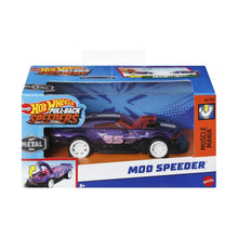 Încarcă imaginea în Galerie, Hot Wheels Masinuta Metalica cu Sistem Pull Back Mod Speeder
