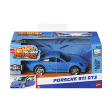 Încarcă imaginea în Galerie, Hot Wheels Masinuta Metalica cu Sistem Pull Back Porsche 911 Gt3