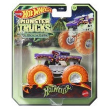 Încarcă imaginea în Galerie, Hot Wheels Monster Truck Glow in The Dark Masinuta Hotweiler